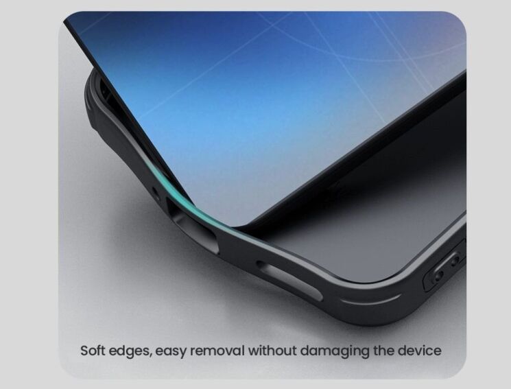 Пластиковый чехол NILLKIN Frosted Shield Pro для Nothing Phone (3a) - Black: фото 11 из 18