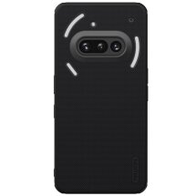 Пластиковый чехол NILLKIN Frosted Shield Pro для Nothing Phone (3a) - Black: фото 1 из 18