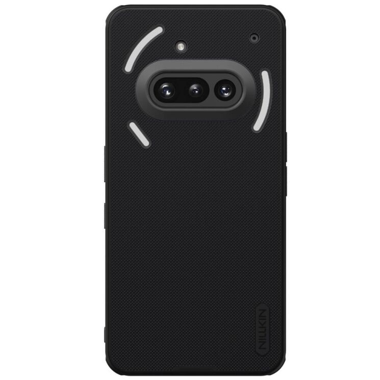Пластиковый чехол NILLKIN Frosted Shield Pro для Nothing Phone (3a) - Black: фото 1 из 18