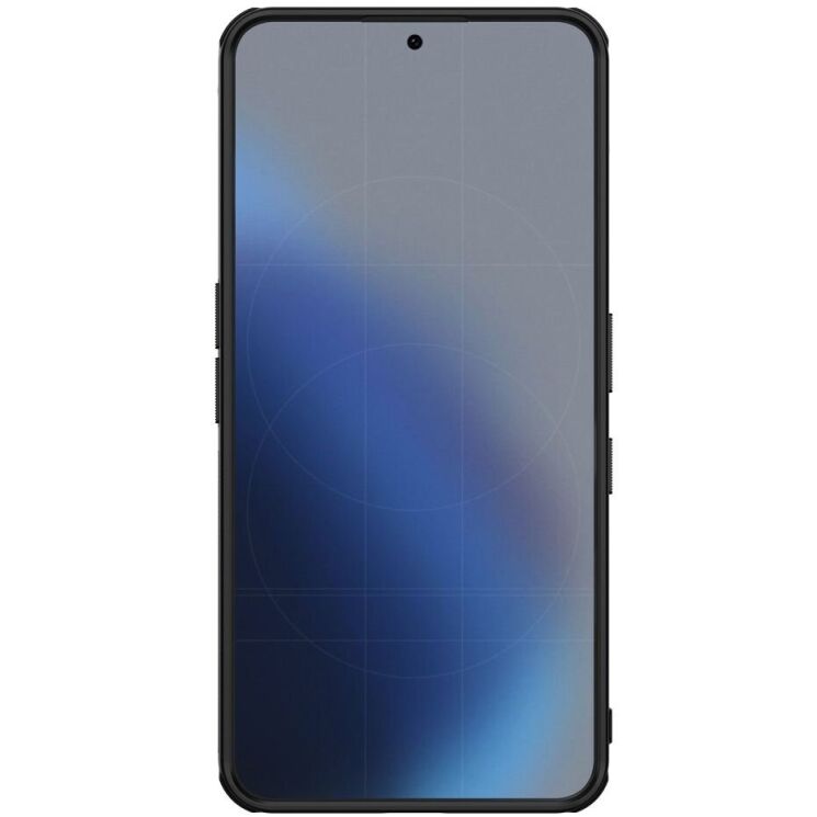 Пластиковый чехол NILLKIN Frosted Shield Pro для Nothing Phone (3a) - Black: фото 4 из 18