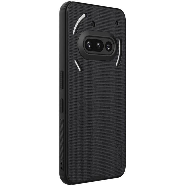 Пластиковый чехол NILLKIN Frosted Shield Pro для Nothing Phone (3a) - Black: фото 3 из 18