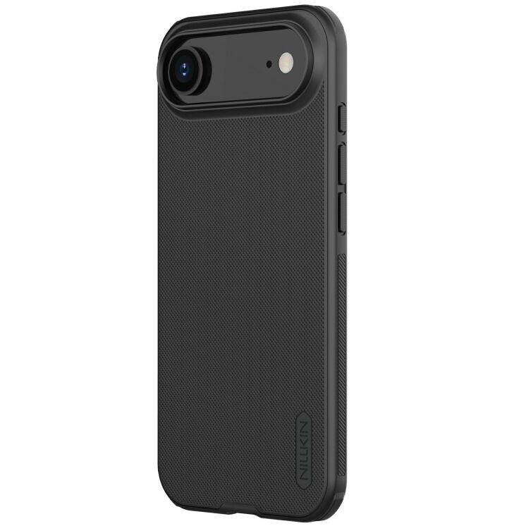 Защитный (PC+TPU) чехол NILLKIN Frosted Shield Pro Magnetic для iPhone Air - Black: фото 2 из 20