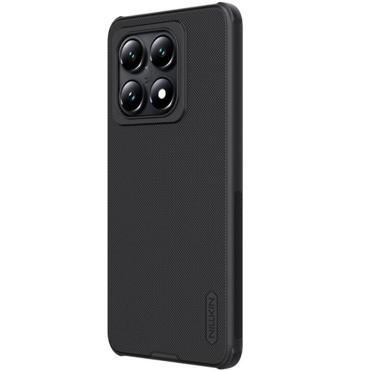 Пластиковый чехол NILLKIN Frosted Shield Pro Magnetic для Xiaomi 14T - Black: фото 2 из 12