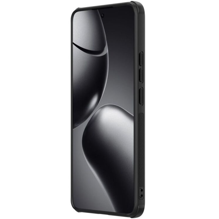 Пластиковый чехол NILLKIN Frosted Shield Pro Magnetic для Xiaomi 14T - Black: фото 3 из 12
