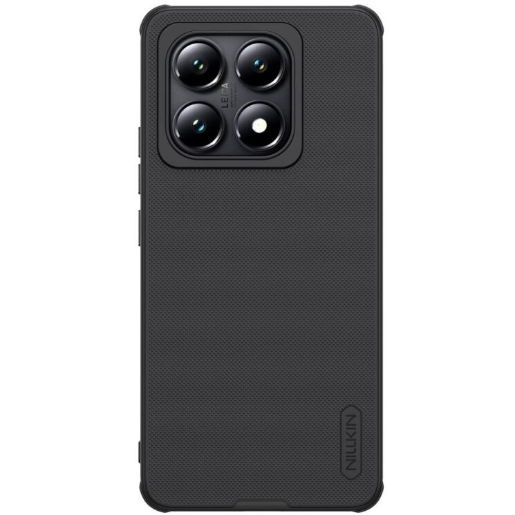 Пластиковый чехол NILLKIN Frosted Shield Pro Magnetic для Xiaomi 14T - Black: фото 1 из 12
