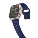 Ремінець Deexe Astra Strap для Apple Watch 42 (Series 10) / 41 / 40 / SE 40 / 38 - Midnight Blue (303626MB). Фото 5 з 7