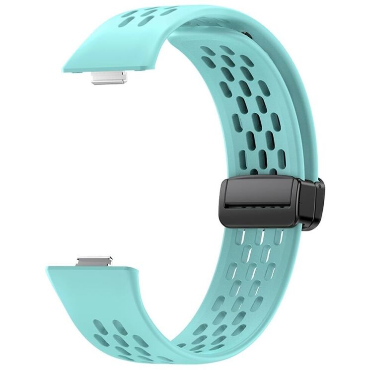 Ремешок Deexe Astra Strap для Huawei Watch Fit 3 - Teal: фото 2 из 3