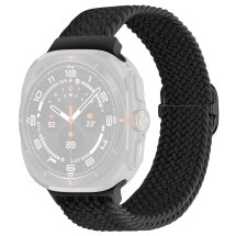 Ремешок Deexe Braided Strap для Samsung Galaxy Watch Ultra (47mm) - Black: фото 1 из 7