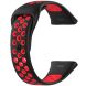 Ремешок Deexe Dot Color для Xiaomi Redmi Watch 3 - Black / Red (320513BR). Фото 2 из 7