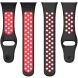 Ремешок Deexe Dot Color для Xiaomi Redmi Watch 3 - Black / Red (320513BR). Фото 4 из 7