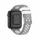Ремешок Deexe Dual Color для Xiaomi Mi Watch (Chinese) - Grey/White (249600D). Фото 2 из 7