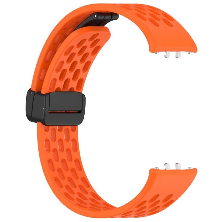 Ремінець Deexe Eclipse для Samsung Galaxy Fit 3 - Orange: фото 4 з 7