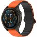 Ремешок Deexe Flexible Fit для часов Garmin c креплением Quick Fit 22mm - Orange / Black (271416BO). Фото 2 из 8
