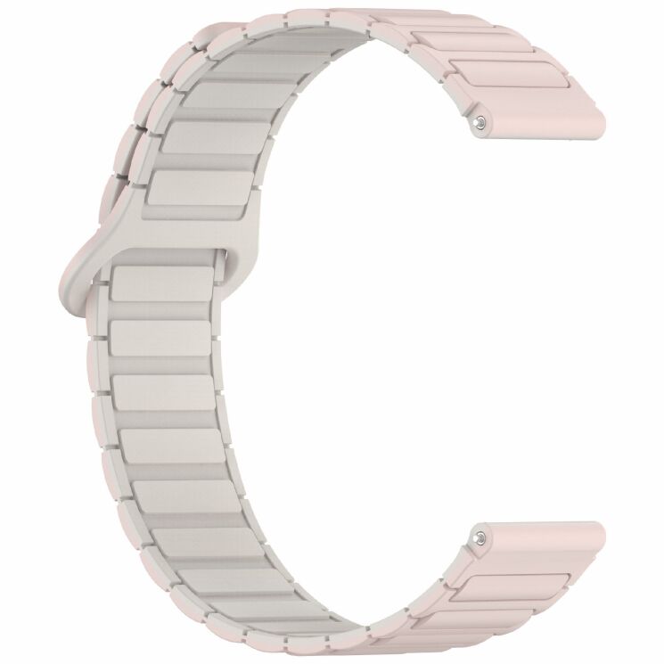 Ремешок Deexe Flexible Fit для часов с шириной крепления 20 мм - Pink / Starlight: фото 4 из 9