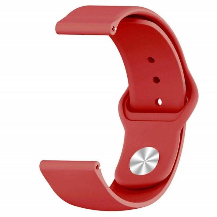 Ремешок Deexe Flexible Watch Band для Huawei Watch GT 2e - Red: фото 3 из 3