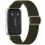 Ремешок Deexe Knitted Strap для Huawei Band 11 Pro / Band 11 - Army Green: фото 1 из 5