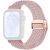 Ремешок Deexe Knitted Strap для Huawei Watch Fit 3 / Fit 4 / Fit 4 Pro - Pink: фото 1 из 7