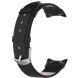 Ремешок Deexe Leather Strip для Xiaomi Mi Smart Band 8 / 9 - Black (326039B). Фото 3 из 6
