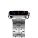 Ремінець Deexe Metal Strap для Apple Watch 42 (Series 10/11) / 41 / 40 / SE 40 / 38 - Silver (286314S). Фото 4 з 9
