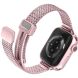 Ремінець Deexe Milanese Band для Apple Watch 42 (Series 10) / 41 / 40 / SE 40 / 38 - Rose Pink (345124RP). Фото 3 з 6