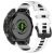 Ремінець Deexe Modern Strap для годинників Garmin з шириною кріплення QuickFit 20mm - White / Black: фото 1 з 7