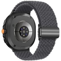 Ремінець Deexe Nylon Bracelet для Samsung Galaxy Watch 8 (40/44mm) / 8 Classic - Grey: фото 1 з 4