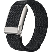 Ремешок Deexe Nylon Loop для WHOOP MG - Black / Grey: фото 1 из 7