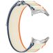 Ремешок Deexe Nylon Strap для Google Pixel Watch 3 (45mm) - Orange (380702O). Фото 3 из 6