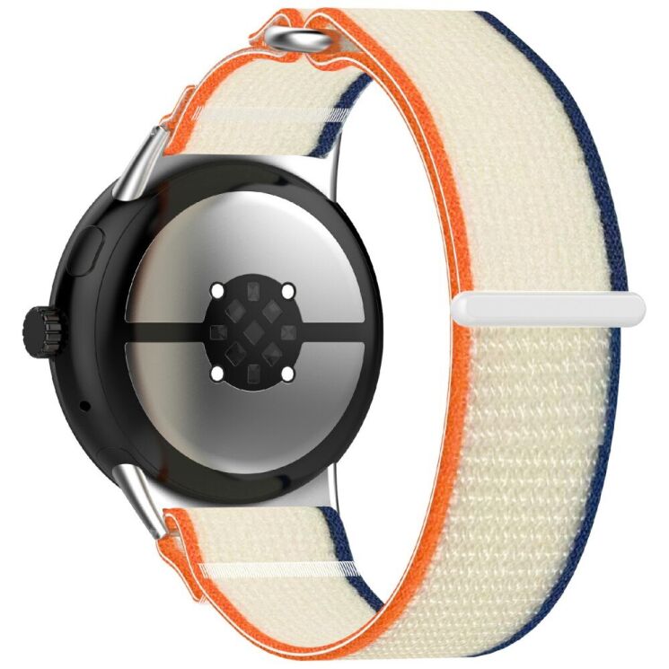 Ремешок Deexe Nylon Strap для Google Pixel Watch 3 (45mm) - Orange: фото 1 из 6