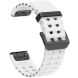 Ремешок Deexe Ocean Strap для часов Garmin c креплением QuickFit 22mm - White (271415W). Фото 1 из 6