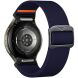Ремінець Deexe Orbit Flex для Samsung Galaxy Watch 4 / 5 / 6 / 7 / FE (40mm) - Dark Blue (358115DB). Фото 1 з 5