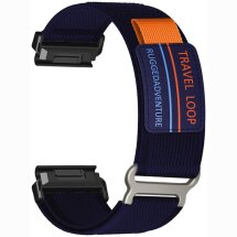 Ремешок Deexe Ranger для часов Garmin c креплением Quick Fit 22mm - Midnight Blue: фото 1 из 3