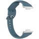 Ремешок Deexe Silicone Band для Huawei Watch Fit 2 - Cyan (301515C). Фото 4 из 5