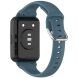 Ремешок Deexe Silicone Band для Huawei Watch Fit 2 - Cyan (301515C). Фото 2 из 5