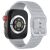 Ремешок Deexe Silicone Fit для Huawei Watch Fit 3 / Fit 4 / Fit 4 Pro - Light Grey: фото 1 из 4