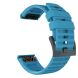 Ремешок Deexe Silicone Strap для часов Garmin c креплением QuickFit 26mm - Blue (271401L). Фото 3 из 4