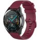 Ремешок Deexe Silicone Watchband для Huawei Watch GT 3 (46mm) - Wine Red (291709WR). Фото 2 из 8