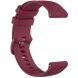 Ремешок Deexe Silicone Watchband для Huawei Watch GT 3 (46mm) - Wine Red (291709WR). Фото 4 из 8