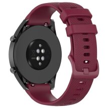 Ремешок Deexe Silicone Watchband для Huawei Watch GT 3 (46mm) - Wine Red: фото 1 из 8