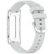 Ремінець Deexe Soft Silicone для Google Fitbit Air - Light Grey (258001LH). Фото 3 з 9