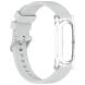 Ремінець Deexe Soft Silicone для Google Fitbit Air - Light Grey (258001LH). Фото 4 з 9