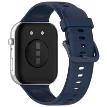 Ремешок Deexe Soft Silicone для Huawei Watch Fit 3 - Midnight Blue: фото 1 из 7