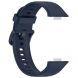 Ремешок Deexe Soft Silicone для Huawei Watch Fit 3 - Midnight Blue (357103MB). Фото 3 из 7