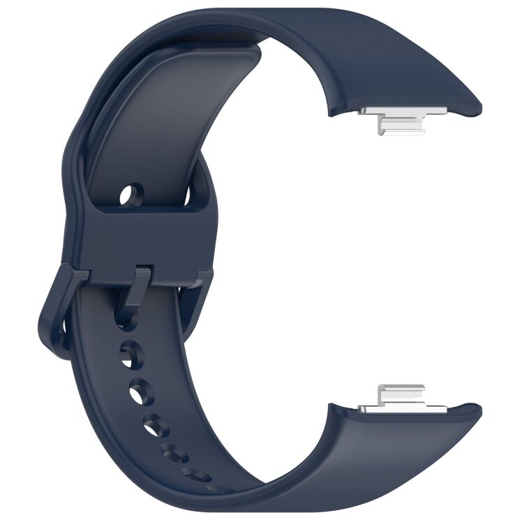 Ремешок Deexe Soft Silicone для Xiaomi Redmi Watch 6 - Midnight Blue: фото 3 из 12