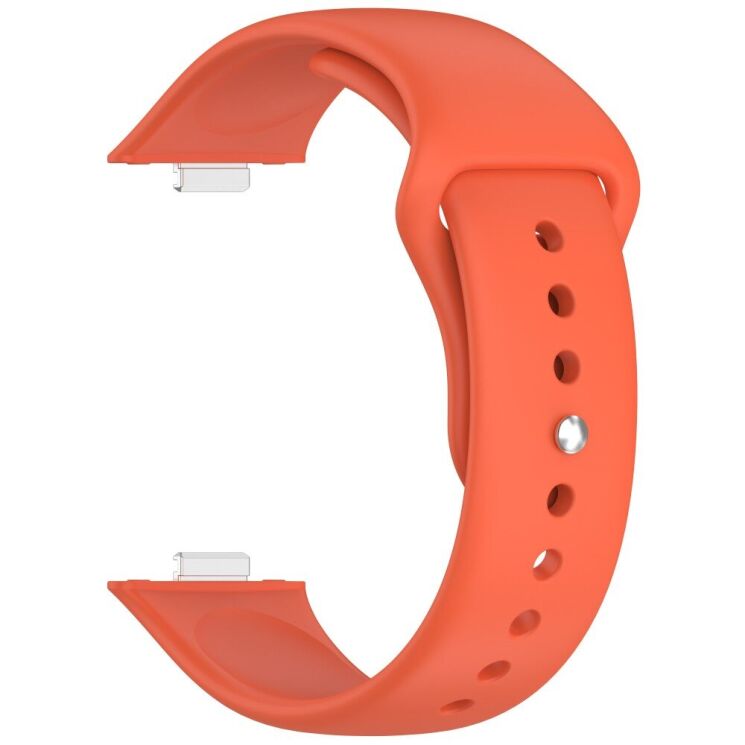 Ремешок Deexe Soft Touch для Huawei Watch Fit 3 - Orange: фото 2 из 7