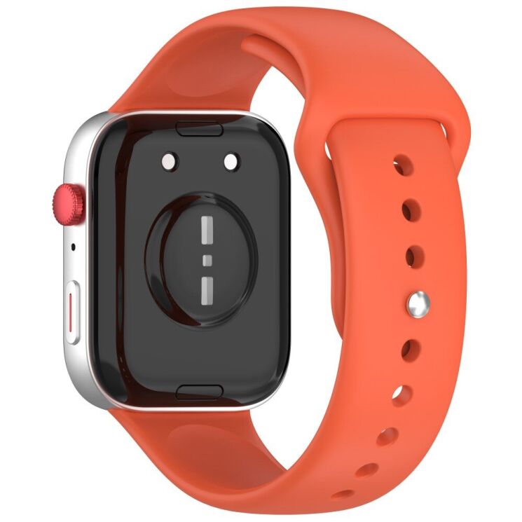 Ремешок Deexe Soft Touch для Huawei Watch Fit 3 - Orange: фото 1 из 7