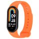 Ремешок Deexe Soft Touch для Xiaomi Mi Smart Band 8 / 9 - Orange (326001O). Фото 2 из 7