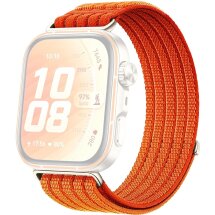 Ремешок Deexe Soft Weave для Huawei Watch Fit 4 Pro / Fit 4 / Fit 3 - Orange: фото 1 из 5