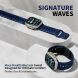 Ремінець Deexe Sport Design для Apple Watch 46 / 45 / 44 / SE 44 / 42 (Series 1-3) / Ultra / Ultra 2 - Midnight Blue / Black (371807BL). Фото 5 з 9