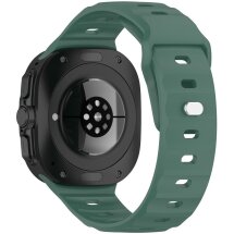 Ремешок Deexe Sport Series для Samsung Galaxy Watch Ultra (47mm) - Dark Green: фото 1 из 6
